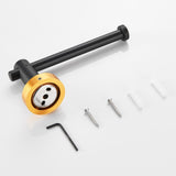 Bathroom Hardware Set, Thicken Space Aluminum 3 PCS Towel bar Set- Black Gold 16-27 Inches 55156034