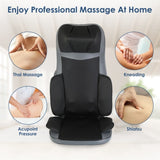 Relaxing massage Neck & Back Massager, 3D Kneading, Heat & Vibration, 3 Modes, 15-Min Auto Shutdown, 27444530
