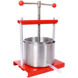 Fruit Wine Manual Press - 0.53 Gallon Stainless Steel Barrels Press Machine for Juice, 82467824