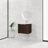 ZUN 24 Inch Bathroom Cabinet With Resin Sink,Soft Close Doors,Float Mounting Design, For Small Bathroom W999P204936