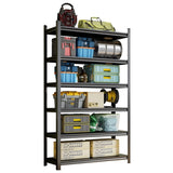 Garage Storage Rack, 6-Story Metal Shelves, Adjustable Partition Storage Unit, Supermarket, Home, W1831P366862
