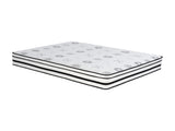 12-inch Queen Mattress Highly Breathable Quilted Cover Hybrid Mattress, White, Plush Foam Mattress B011P213352