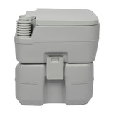 ZUN 20L Portable Removable Flush Toilet with Double Outlet 98768809