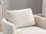 31.9"W Chenille Swivel Accent Barrel Chair and Comfy Round Accent Sofa Chair for Living Room, 360 W3118P447611
