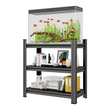 3 Tier Metal Shelves, Adjustable Height Storage Shelving Units for Home, Garage, Laundry, Den, 78714542