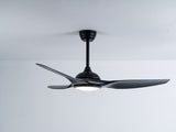 52 Inch ABS Blades Ceiling Fan With Light Kit ,DC 6 Speed ,Remote W3775P464129