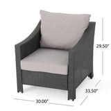 ANTIBES ARMCHAIR 2PCS 57087.00GRY