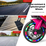 12V Electric Motorcycle for Kids, Powered Toy Motorcycle, Child Motorcycle Ride On with Light Wheels 51587563
