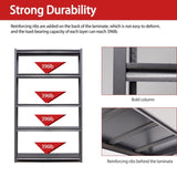 78"H 5 Tier Metal Shelves for Storage Shelving 2000LBS Heavy Duty Storage Shelves Adjustable 77724756