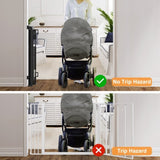 2-Pack Retractable Baby Gate, Mesh Dog Gate for Doorways, Extends up to 55" Wide, 33" Tall Child T3210P293757