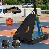 Portable Basketball Basketball System 8-10ft Height Adjustable for Youth Adults LED Basketball 06839741