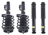 4Pcs Front Rear Left Right Shock Strut Assys w/o ADS Fit for Smart Fortwo W451 2008-2016 4513201831 23005756