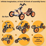 Modular design High-strength material electric innovation kart, more than 20 kinds of assembly ET297824GKT