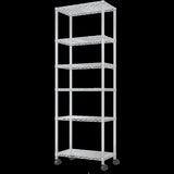 Heavy Duty Shelves 72.83" H Wire Shelving Unit with Wheels 1020LBS NSF Metal Shelves for 57206699