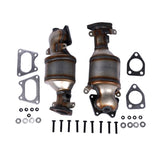 ZUN Catalytic Converters Bank 1 and 2 For Honda Accord Odyssey Ridgeline Pilot Acura MDX TL 3.0L 3.5L 43957655