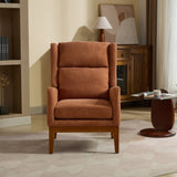26.18" Wide Modern Accent Chair,Polyester Blend High Back Reading Chair ,Upholstered Armchair Club W1852P216110
