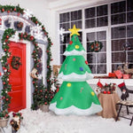 ZUN 6.9 FT Lighted Christmas Inflatable Decoration, Inflatable Christmas Tree, Blow Up Yard Decorations 56140561