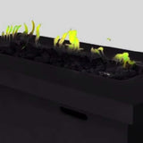 25" H x 42" W Fiber Reinforced Concrete Propane Outdoor Fire Pit Table B120P203040