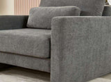 Modern Accent Chair, Chenille Upholstery Armchair - Modern Style, Solid Wood Frame - Ideal for W1765P172326