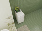 12" Freestanding Bathroom Storage Cabinets,Soft Close Doors,Floor Mounting Design, W999P251808