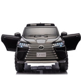 ZUN Licensed LEXUS LX600 24V Two-seater XXL Kids Ride On Car W/Parents Control,Seat width 20 W1396P190408