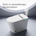 ZUN Smart Toilet with Built-in Bidet Seat, Tankless Toilet with Auto Lid Opening, Closing and Flushing, W1667P177231