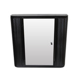 Wall-Mounted Bathroom Cabinet with Mirror, Metal Framed Mirrored Door Medicine Cabinet, 2 Inner W3122P272885