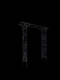 Metal Garden Arch Garden Arbor Trellis Climbing Plants Support Arch Outdoor Arch Wedding Arch Party W656P210529