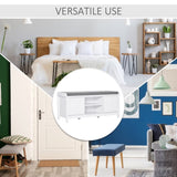 Shoe Bench with Storage Cabinets Brown 70458452