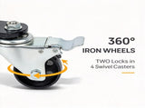 Transmission Jack, 1100 lbs 1/2Ton Hydraulic 2-Stage High Lift Vertical Telescoping Floor Jack 76908572