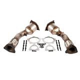 ZUN Front Left & Right Catalytic Converters for Porsche Cayenne 9P 4.8L V8 2007-2010 73962902