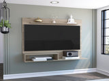 Floating Entertainment Center for TVs up 55", Space For TV, One Superior Shelf, Two Shelves, Light B097132915