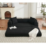 78.5" Folding Out Sleeper Sofa Bed,4-in-1 DIY Combination W1628P216720