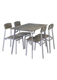 ZUN Modem 5 piece dining table set W515P247206