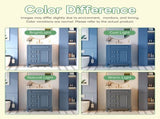 24" Bathroom Vanity with Ceramic Sink, Small Bathroom Sink Cabinet, Modern Cabinet with 2 Drawers N710P318990C