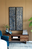 15.5" x 55" Rectangular Shaped Rice Paper Shadow Box Decor Wall Art, Transitional style Wall Decor, W2078130321