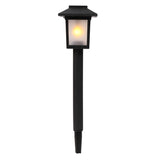 ZUN 6pcs Waterproof Solar Torch Light Outdoor Decorative Lighting with Flickering Dancing Flames Auto 56418927