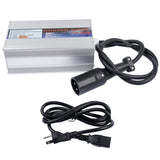 48 Volt 20 Amp Golf Cart Battery Charger LED with Round 3 Pin Plug for EzGo RXV TXT 61174839