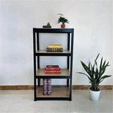 ZUN Storage Shelves - 4 Tier Adjustable Garage Storage Shelving, Heavy Duty Metal Storage Utility Rack 07660996