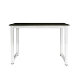 110cm Decent High Strength Wooden Computer Desk Black 47162360