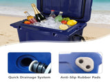 25QT Portable Cooler, Insulated Hard Cooler with Bottle Opener, Cup Holder, Forming Ruler, 5-7 Day 88719182