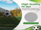 40" Portable Folding Soccer Goal - Heavy-Duty Metal Frame, Tear-Resistant PE Net 48184512