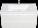 36" Floating Bathroom Vanity with Sink, Modern Wall-Mounted Bathroom Storage Vanity Cabinet with W1920P222759