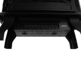 SF507-17 17 inch 1400w Freestanding Fireplace Fake Wood/Single Color/Heating Wire/A Rocker Flame 86300249
