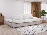 Modern Removable and Washable Cloud Sofa, Deep Seat and Two-seater Sofa for Living Room, Soft W3653P556175