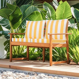 24x24 Inch Outdoor Deep Seat Cushion Set - Waterproof Fade-Resistant Patio Furniture Cushions with W419P290488