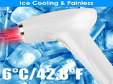 3 In 1 Ice Cooling Laser Hair Removal Painless Permanent At-Home IPL Hair Removal with 999,999 83194031