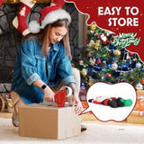 6 FT Lighted Christmas Inflatable Decoration, Inflatable Santa Claus with Large Gift Bag, Funny Blow 64475138