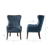 ZUN Button Tufted Back Accent Chair B03548252