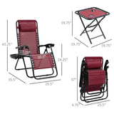 ZUN Folding Lounge Chairs / beach chair （Prohibited by WalMart） 38326107